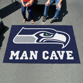 Seattle Seahawks Man Cave UtliMat Rug 5'x8'