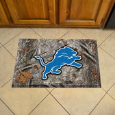 Detroit Lions Scraper Mat 19"x30" - Camo