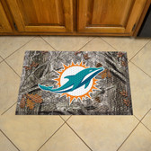 Miami Dolphins Scraper Mat 19"x30" - Camo