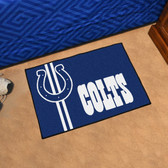 Indianapolis Colts Uniform Inspired Starter Rug 19"x30"