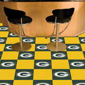 Green Bay Packers Carpet Tiles 18"x18" tiles