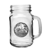 Wood Duck Mason Jar Mug