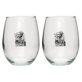 Buffalo Stemless Wine Glass (Set of 2)