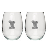 Elephant Stemless Wine Glass (Set of 2)