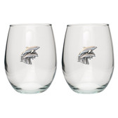 Dolphin Stemless Wine Glass (Set of 2)