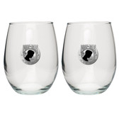 P.O.W. M.I.A. Stemless Wine Glass (Set of 2)