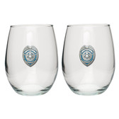 Law Enforcement Stemless Wine Glass (Set of 2)