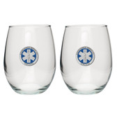Emergency Medical Stemless Wine Glass (Set of 2)