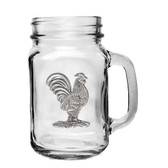 Roosters Mason Jar Mug