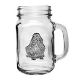 Basset Hound Mason Jar Mug