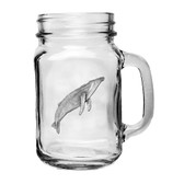 Humpback Whale Mason Jar Mug