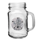 Sand Dollar Mason Jar Mug