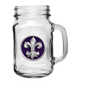Fleur de Lis #3 Mason Jar Mug