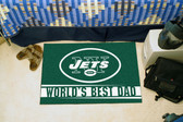 New York Jets Worlds Best Dad Starter Rug 19"x30"