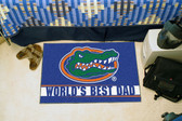 Florida Gators Worlds Best Dad Starter Rug 19"x30"