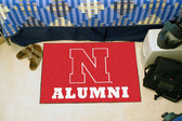 Nebraska Cornhuskers Alumni Starter Rug 19"x30"