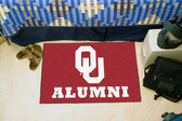 Oklahoma Sooners Alumni Starter Rug 19"x30"