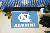 North Carolina Tar Heels Alumni Starter Rug 19"x30"