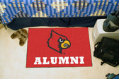 Louisville Cardinals Alumni Starter Rug 19"x30"