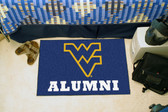 West Virginia Mountaineers Alumni Starter Rug 19"x30"