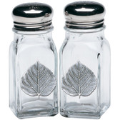 Aspen Leaf Salt & Pepper Shakers