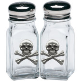 Skull and Bones Salt & Pepper Shakers
