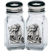 Buffalo Salt & Pepper Shakers