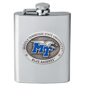 Middle Tennessee State Blue Raiders Flask