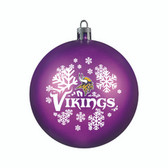 Minnesota Vikings Ornament - Shatterproof Ball