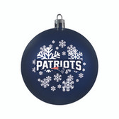 New England Patriots Ornament - Shatterproof Ball