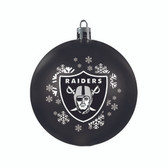 Oakland Raiders Ornament - Shatterproof Ball