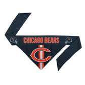 Chicago Bears Dog Bandanna Size M