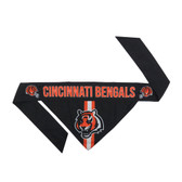 Cincinnati Bengals Dog Bandanna Size XS