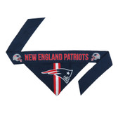 New England Patriots Dog Bandanna Size L