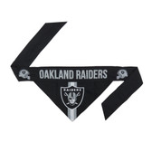 Oakland Raiders Dog Bandanna Size M