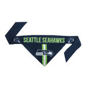 Seattle Seahawks Dog Bandanna Size M