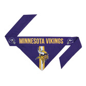 Minnesota Vikings Dog Bandanna Size XS