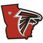 Atlanta Falcons Decal Home State Pride