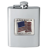 US Flag Flask