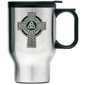 Celtic Cross Travel Mug