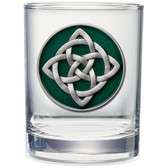 Celtic Knot Double Old Fashioned Glass