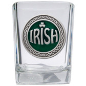 Irish Square Shot Glass Set of 2