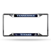 Tennessee Titans License Plate Frame Chrome EZ View