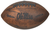 Mississippi Rebels Football - Vintage Throwback - 9 Inches