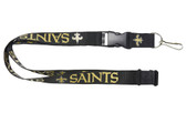 New Orleans Saints Lanyard - Black
