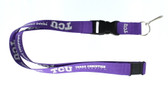 TCU Horned Frogs Lanyard - Purple