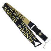 New Orleans Saints Lanyard - Reversible