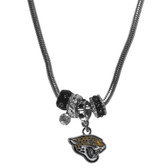 Jacksonville Jaguars Necklace - Euro Bead