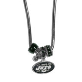 New York Jets Necklace - Euro Bead