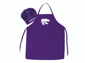 Kansas State Wildcats Apron and Chef Hat Set